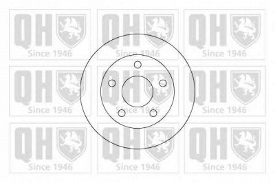 QUINTON HAZELL bdc3821 -  Тормозной диск